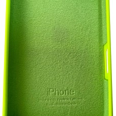 Чехол для смартфона Silicone Full Case AA Open Cam для iPhone 16 24,Shiny Green (FullOpeAAi16-24)