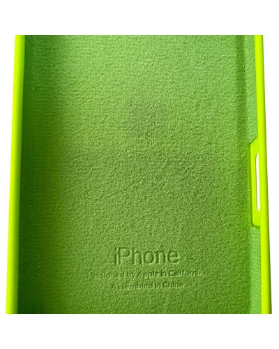 Чехол для смартфона Silicone Full Case AA Open Cam для iPhone 16 24,Shiny Green (FullOpeAAi16-24)