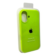 Чехол для смартфона Silicone Full Case AA Open Cam для iPhone 16 24,Shiny Green (FullOpeAAi16-24)
