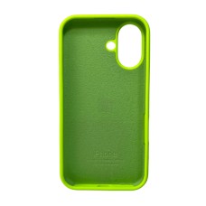 Чехол для смартфона Silicone Full Case AA Open Cam для iPhone 16 24,Shiny Green (FullOpeAAi16-24)