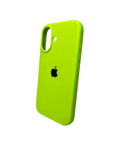 Чехол для смартфона Silicone Full Case AA Open Cam для iPhone 16 24,Shiny Green (FullOpeAAi16-24)