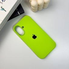 Чехол для смартфона Silicone Full Case AA Open Cam для iPhone 16 24,Shiny Green (FullOpeAAi16-24)