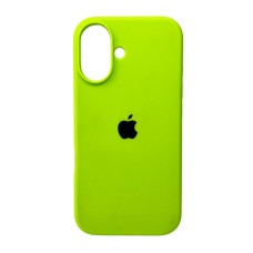 Чехол для смартфона Silicone Full Case AA Open Cam для iPhone 16 24,Shiny Green (FullOpeAAi16-24)