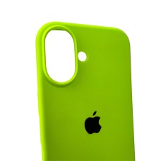 Чехол для смартфона Silicone Full Case AA Open Cam для iPhone 16 24,Shiny Green (FullOpeAAi16-24)
