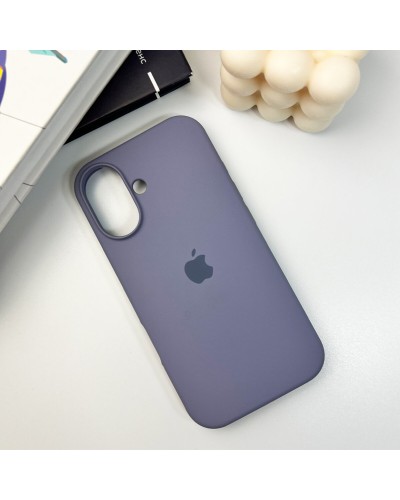 Чехол для смартфона Silicone Full Case AA Open Cam для iPhone 16 28,Lavender Grey (FullOpeAAi16-28)