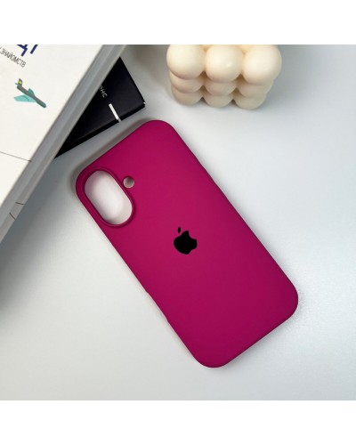 Чехол для смартфона Silicone Full Case AA Open Cam для Apple iPhone 16 32,Dragon Fruit (FullOpeAAi16-32)