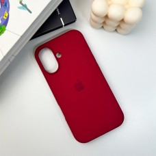 Чехол для смартфона Silicone Full Case AA Open Cam для iPhone 16 35,Maroon (FullOpeAAi16-35)