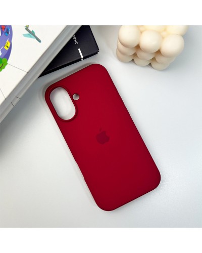 Чехол для смартфона Silicone Full Case AA Open Cam для iPhone 16 35,Maroon (FullOpeAAi16-35)