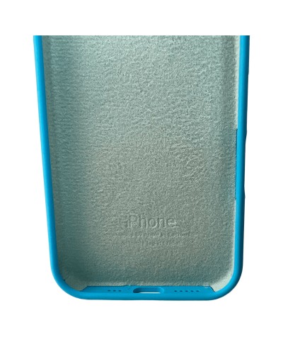 Чехол для смартфона Silicone Full Case AA Open Cam для iPhone 16 38,Surf Blue (FullOpeAAi16-38)