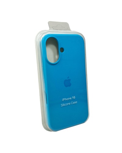 Чехол для смартфона Silicone Full Case AA Open Cam для iPhone 16 38,Surf Blue (FullOpeAAi16-38)