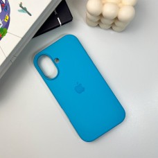 Чехол для смартфона Silicone Full Case AA Open Cam для iPhone 16 38,Surf Blue (FullOpeAAi16-38)