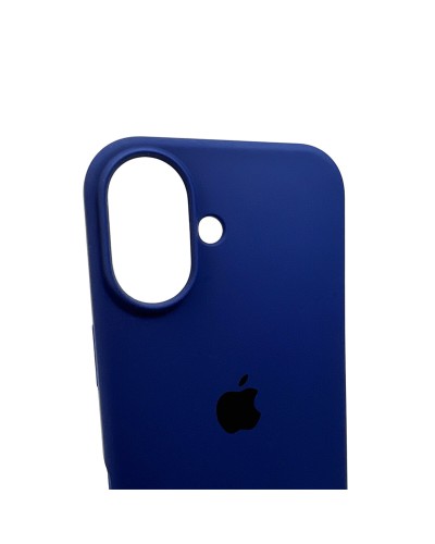 Чехол для смартфона Silicone Full Case AA Open Cam для Apple iPhone 16 39,Navy Blue (FullOpeAAi16-39)