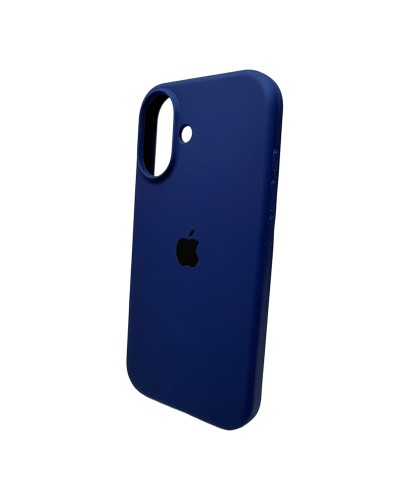 Чехол для смартфона Silicone Full Case AA Open Cam для Apple iPhone 16 39,Navy Blue (FullOpeAAi16-39)