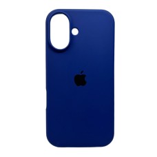 Чехол для смартфона Silicone Full Case AA Open Cam для Apple iPhone 16 39,Navy Blue (FullOpeAAi16-39)