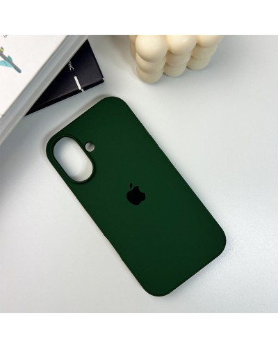 Чехол для смартфона Silicone Full Case AA Open Cam для iPhone 16 40,Atrovirens (FullOpeAAi16-40)