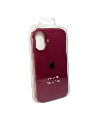 Чехол для смартфона Silicone Full Case AA Open Cam для iPhone 16 47,Plum (FullOpeAAi16-47)