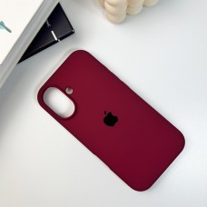 Чехол для смартфона Silicone Full Case AA Open Cam для iPhone 16 47,Plum (FullOpeAAi16-47)