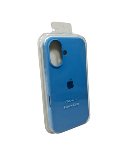 Чехол для смартфона Silicone Full Case AA Open Cam для Apple iPhone 16 49,Cornflower (FullOpeAAi16-49)