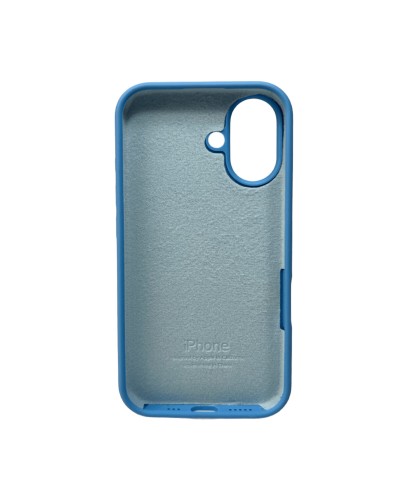 Чехол для смартфона Silicone Full Case AA Open Cam для Apple iPhone 16 49,Cornflower (FullOpeAAi16-49)