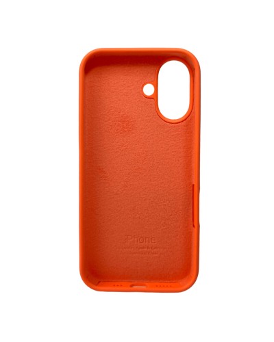 Чехол для смартфона Silicone Full Case AA Open Cam для Apple iPhone 16 52, Orange (FullOpeAAi16-52)