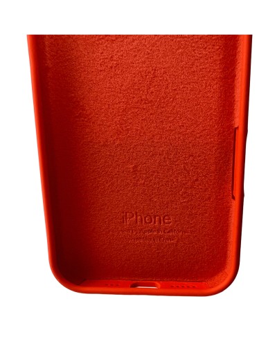 Чехол для смартфона Silicone Full Case AA Open Cam для Apple iPhone 16 52, Orange (FullOpeAAi16-52)