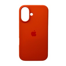 Чехол для смартфона Silicone Full Case AA Open Cam для Apple iPhone 16 52, Orange (FullOpeAAi16-52)