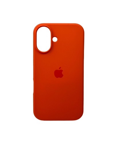 Чехол для смартфона Silicone Full Case AA Open Cam для Apple iPhone 16 52, Orange (FullOpeAAi16-52)