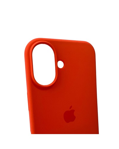 Чехол для смартфона Silicone Full Case AA Open Cam для Apple iPhone 16 52, Orange (FullOpeAAi16-52)