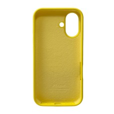 Чехол для смартфона Silicone Full Case AA Open Cam для iPhone 16 56,Sunny Yellow (FullOpeAAi16-56)
