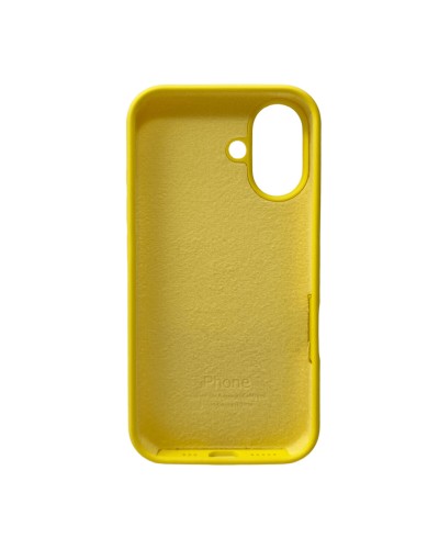 Чехол для смартфона Silicone Full Case AA Open Cam для iPhone 16 56,Sunny Yellow (FullOpeAAi16-56)