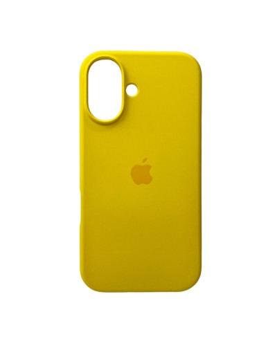 Чехол для смартфона Silicone Full Case AA Open Cam для iPhone 16 56,Sunny Yellow (FullOpeAAi16-56)