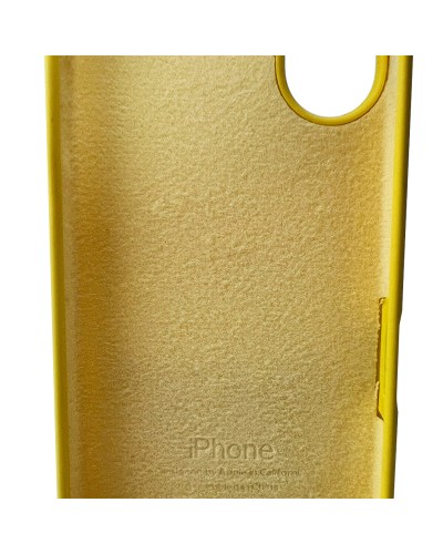 Чехол для смартфона Silicone Full Case AA Open Cam для iPhone 16 56,Sunny Yellow (FullOpeAAi16-56)