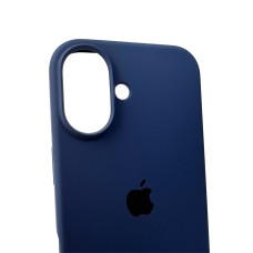 Чехол для смартфона Silicone Full Case AA Open Cam для Apple iPhone 16 7,Dark Blue (FullOpeAAi16-7)