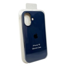 Чехол для смартфона Silicone Full Case AA Open Cam для Apple iPhone 16 7,Dark Blue (FullOpeAAi16-7)