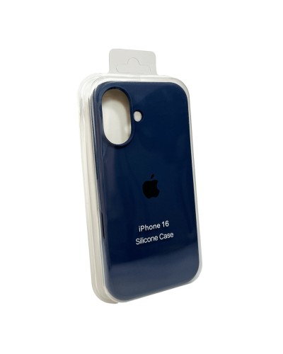 Чохол для смартфона Silicone Full Case AA Open Cam for Apple iPhone 16 7,Dark Blue (FullOpeAAi16-7)