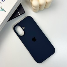 Чехол для смартфона Silicone Full Case AA Open Cam для Apple iPhone 16 7,Dark Blue (FullOpeAAi16-7)