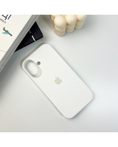 Чехол для смартфона Silicone Full Case AA Open Cam для iPhone 16 8,White (FullOpeAAi16-8)