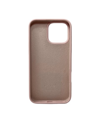 Чехол для смартфона Silicone Full Case AA Open Cam для Apple iPhone 16 Pro 15,Pink Sand (FullOpenAAi16P-15)