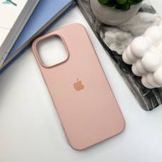 Чехол для смартфона Silicone Full Case AA Open Cam для Apple iPhone 16 Pro 15,Pink Sand (FullOpenAAi16P-15)