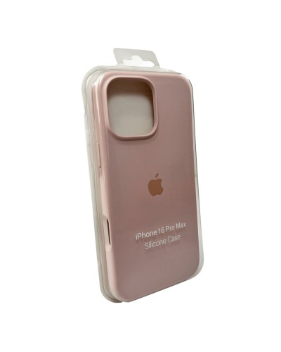 Чехол для смартфона Silicone Full Case AA Open Cam для Apple iPhone 16 Pro 15,Pink Sand (FullOpenAAi16P-15)