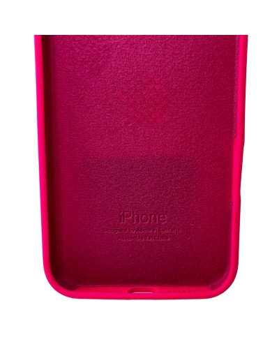 Чохол для смартфона Silicone Full Case AA Open Cam for Apple iPhone 16 Pro 23,Shiny Pink (FullOpenAAi16P-23)