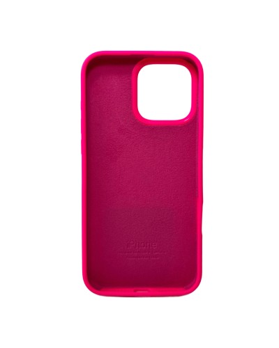 Чохол для смартфона Silicone Full Case AA Open Cam for Apple iPhone 16 Pro 23,Shiny Pink (FullOpenAAi16P-23)