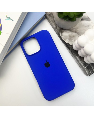 Чехол для смартфона Silicone Full Case AA Open Cam для iPhone 16 Pro 45,Shiny Blue (FullOpenAAi16P-45)