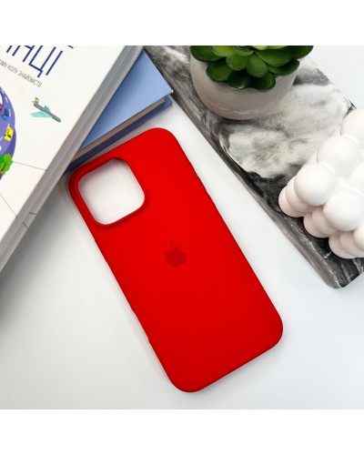 Чехол для смартфона Silicone Full Case AA Open Cam для Apple iPhone 16 Pro 11, Red (FullOpeAAi16P-11)