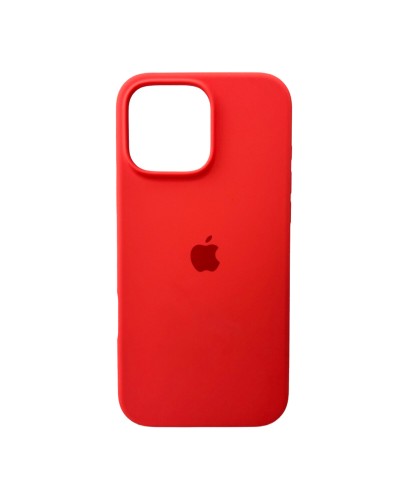 Чехол для смартфона Silicone Full Case AA Open Cam для Apple iPhone 16 Pro 18,Peach (FullOpeAAi16P-18)