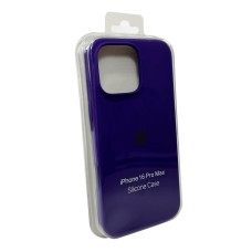 Чехол для смартфона Silicone Full Case AA Open Cam для Apple iPhone 16 Pro 22,Dark Purple (FullOpeAAi16P-22)