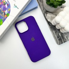 Чехол для смартфона Silicone Full Case AA Open Cam для Apple iPhone 16 Pro 22,Dark Purple (FullOpeAAi16P-22)