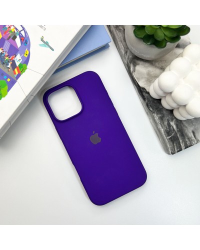 Чохол для смартфона Silicone Full Case AA Open Cam for Apple iPhone 16 Pro 22,Dark Purple (FullOpeAAi16P-22)