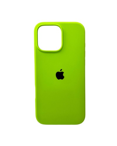 Чехол для смартфона Silicone Full Case AA Open Cam для iPhone 16 Pro 24,Shiny Green (FullOpeAAi16P-24)