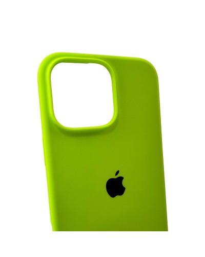 Чехол для смартфона Silicone Full Case AA Open Cam для iPhone 16 Pro 24,Shiny Green (FullOpeAAi16P-24)